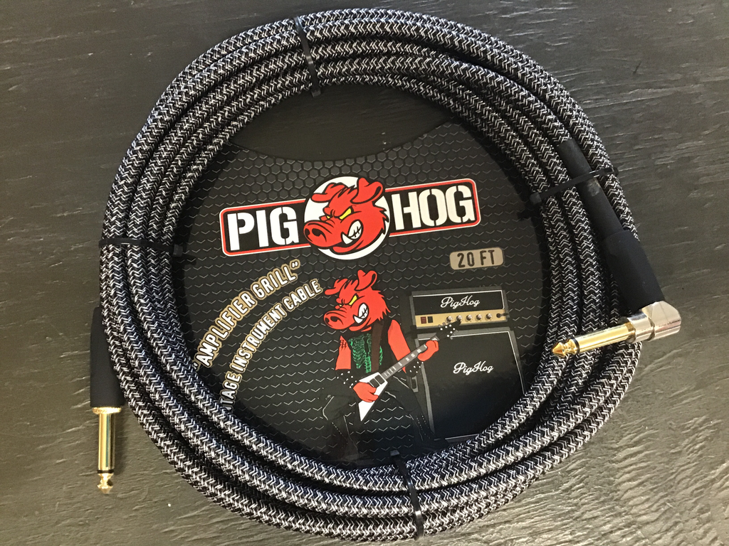 Pig Hog 20ft guitar cable amplifier grill